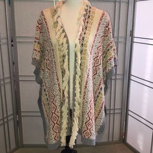 CAbi Sweater Poncho